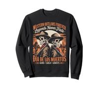 Les squelettes de Cowboy du Jour des Morts - Wild West Sweatshirt