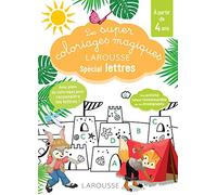 Les super coloriages magiques, spécial lettres En route vers la lecture avec les Loulous