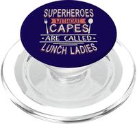 Les Super-héros de Cuisine sans Capes sont appelés Lunch Ladies PopSockets PopGrip pour MagSafe