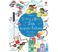 Les super-héros - Je trace, j'efface