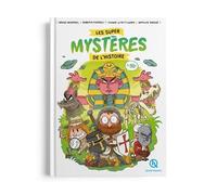 Les super mystères de l'histoire en BD - Bruno Wennagel - Quelle Histoire - cartonné - Bande dessinée jeunesse