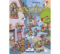 Les Superhéros injustement méconnus - Manu Larcenet - Fluide Glacial-Audie - cartonné - Bande dessinée