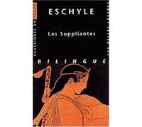 Les Suppliantes Edition bilingue grec-français - Eschyle - Belles Lettres - Poche - Théâtre