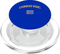 Les Supporter de la Can Officiel Maillot Joueur Congo RDC PopSockets PopGrip pour MagSafe