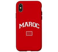 Les Supporter de la Can Officiel Maillot Joueur Maroc Coque pour iPhone X/XS