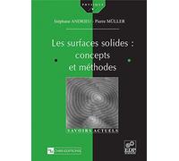 Les Surfaces solides : concepts et méthodes