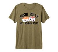Les Sushi Rolls NE sont Pas des RÔLES DE Genre T-Shirt Haut de Gamme