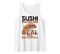 Les sushis ne sont Pas qu'un Repas pour Les Amateurs de Fruits de mer Japonais | Kawaii Sushi Débardeur