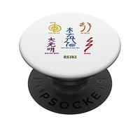 Les symboles Reiki et l'orthographe ajoutent de la puissance et de la couleur à votre monde PopSockets PopGrip Interchangeable