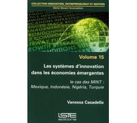 Les Systèmes D'innovation Dans Les Économies Émergentes - Le Cas Des Mint : Mexique, Indonésie, Nigéria, Turquie