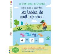 Les tables de multiplication (2,5 et 10) - Mon bloc d'activités - Je m'entraîne, je m'amuse
