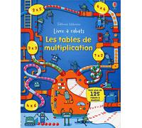 Les tables de multiplication – Livre à rabats – dès 6 ans – Usborne