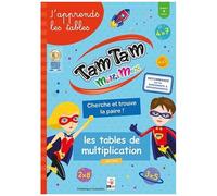 AB Ludis – Tam Tam Multimax – Les tables de multiplication niv 1 – Cherche et Trouve la Paire !