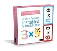 Les tables de multiplications Cécile Zamorano (Auteur), Pepillo (Illustration)