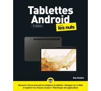 Les Tablettes Android pour les Nuls 6e édition - Dan Gookin - First Interactive - broché - Manuel