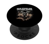 Les Taches de Boue sont des Marques victoires pour VTT et Aventure PopSockets PopGrip Adhésif