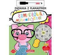 Les tâches du marqueur à crayon - énigmes mathématiques Katarzyna Salamon (Buch auf Polnisch)