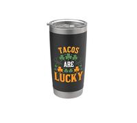 Les tacos de la Saint-Patrick sont des manigances chanceuses Gobelet isotherme en acier inoxydable double paroi