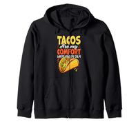 Les tacos sont mon réconfort là où je trouve mon calme Sweat à Capuche