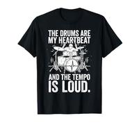 Les Tambours Font Battre Mon cœur et Le Tempo est Fort T-Shirt