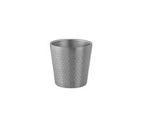 Les tasses à eau double couche en acier inoxydable 304 de style coréen sont exquises et pratiques - 175 diamants argent 304