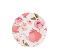 Les tasses à thé avec des roses romantiques de haute qualité sont durables, fraîches, belles et pratiques