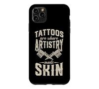 Les Tatouages sont l'endroit où l'art Rencontre Le tatoueur de Peau Coque pour iPhone 11 Pro Max