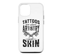 Les Tatouages sont l'endroit où l'art Rencontre Le tatoueur de Peau Coque pour iPhone 12/12 Pro