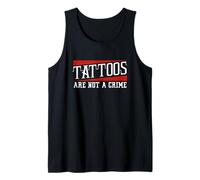 Les Tatouages tatoués ne sont Pas Un Tatouage Crime Débardeur