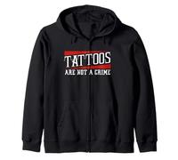 Les Tatouages tatoués ne sont Pas Un Tatouage Crime Sweat à Capuche