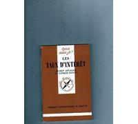 Les taux d'intérêt, 3e édition
