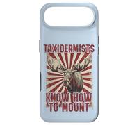 Les taxidermistes savent Comment Monter Funny Moose Hunter Coque pour iPhone Air