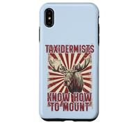 Les taxidermistes savent Comment Monter Funny Moose Hunter Coque pour iPhone XS Max