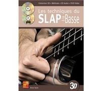 Les techniques du slap à la basse en 3D - 1 Livre + 1 CD + 1 DVD