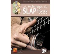 Les techniques du slap à la basse en 3D (1 Livre + 1 CD + 1 DVD)