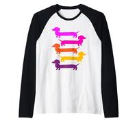 Les teckels Doxie d'une façon ou d'une Autre Manche Raglan