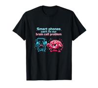 Les téléphones intelligents Couples One Brain Cell ne Peuvent Pas Le réparer T-Shirt