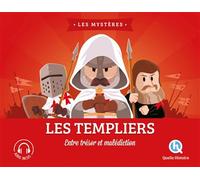 Les Templiers Entre trésor et malédiction - Collectif - Quelle Histoire - broché - Document jeunesse