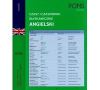 Les temps et les verbes en un clin d'œil MINI - English PONS. Niveau A1-A2 - Anglais PONS - David Heitler (Fremdsprachen auf Polnisch)