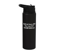 Les temps médiévaux appelés qu'ils veulent que leur champion revienne jouter Stainless Steel Insulated Water Bottle