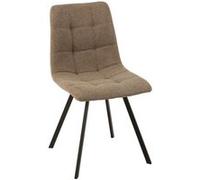 Les Tendances Chaise en métal beige Bastien L 45 cm Beige G