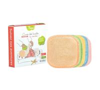 Les Tendances D'Emma Carres Bebe Lavables Bambou Colores X5