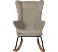 Les Tendances Fauteuil à bascule tissu beige Luxare Beige G