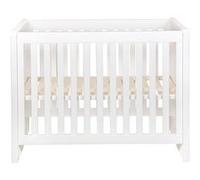 Les Tendances Lit bébé transformable 60x120 cm hêtre massif blanc Orelle Blanc G