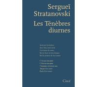 Les tenebres diurnes - Sergueï Stratanovski - Circe - broché - Poésie
