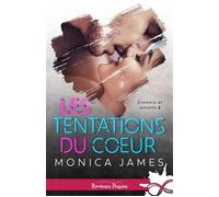 Les tentations du coeur Ennemis et amants, T2 - Monica James - MxM Bookmark - broché - Roman