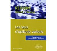 Les tests d'aptitude verbale - Maxime Vernier - Ellipses - broché - Scolaire / Universitaire