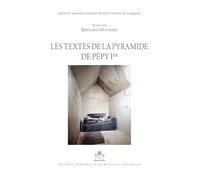Les textes de la pyramide de pépy ier