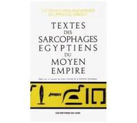 Les Textes Des Sarcophages Égyptiens Du Moyen Empire