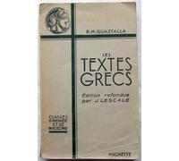 Les Textes grecs : classes de première et de philosophie